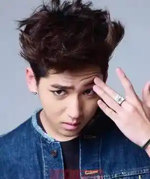 2017年最新男生狼奔头发型