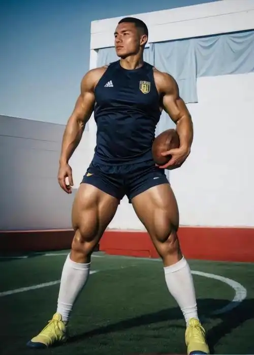 ai打造的运动型肌肉帅哥:荷尔蒙爆棚的腱子肉男性