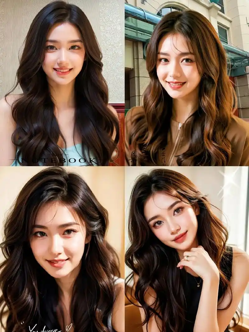 2024流行的长卷发发型😎.