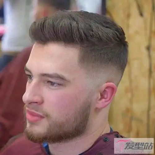 帅气飞机头短发造型 酷炫个性又增高_发型站_最新流行发型设计发型