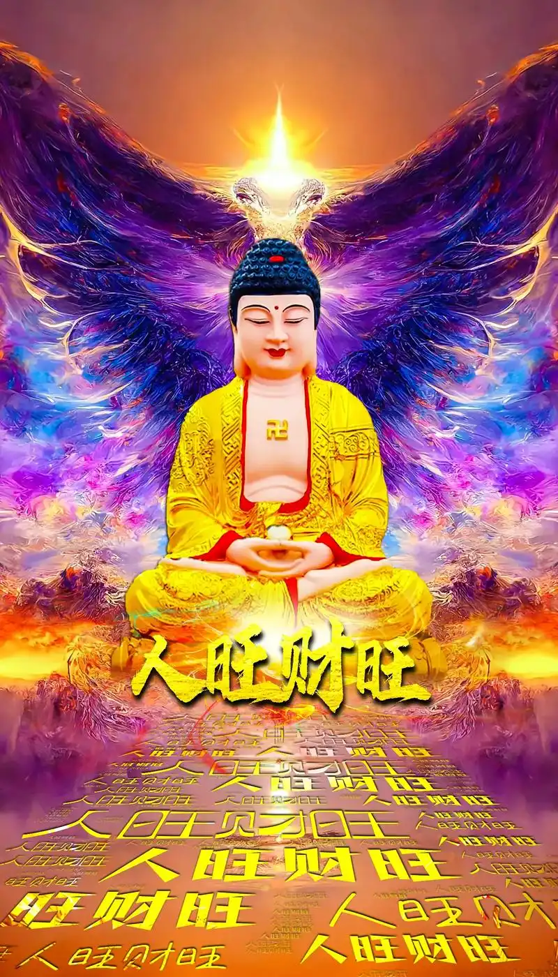 人旺财旺#创作灵感 #抖音图文来了 #手机壁纸 #原创 #壁 - 抖音