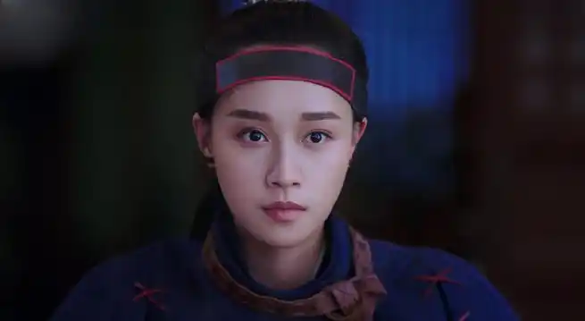 蓝盈莹超话#电视剧欢乐英雄#    平安镇侠女燕七@蓝盈莹lyric飒爽英姿