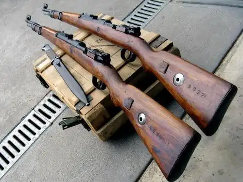kar98k狙击步枪简笔画步骤