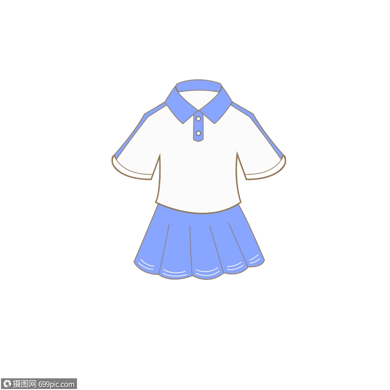 学生卡通夏季服饰校服女