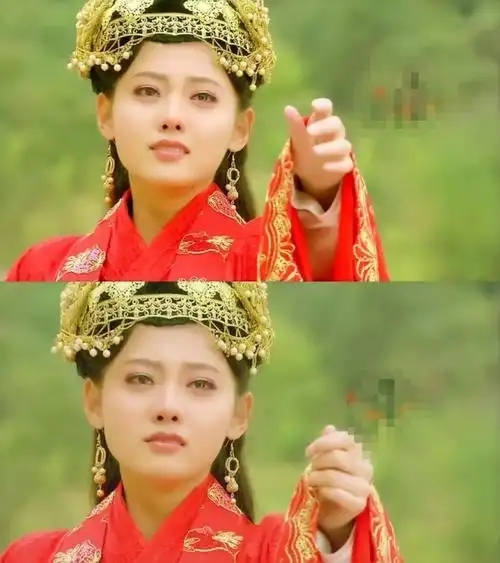 张嘉倪古装美若天仙就算是扮演一下玄女也让人惊艳不已