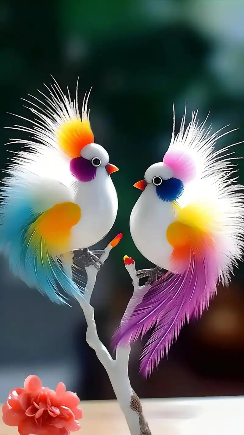 天堂鸟,在这个世界上,有一种美丽的鸟叫做天堂乌.尽管它的身材 - 抖音