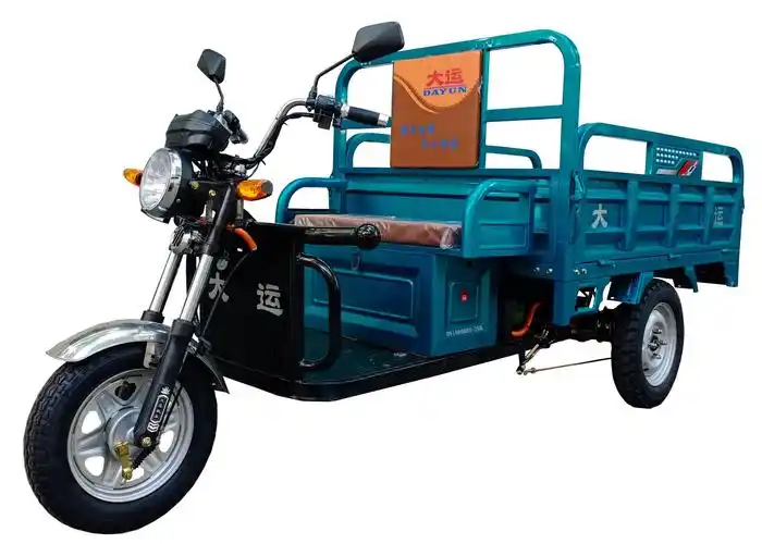 dy1000dzh28b大运牌纯电动前鼓式后鼓式电动正三轮摩托车