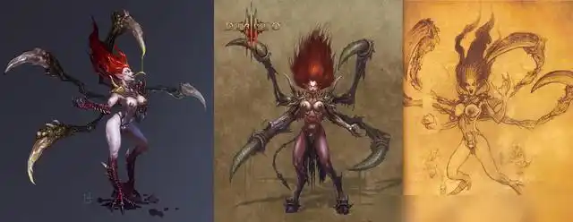 安达利尔,苦痛女王   地狱七大魔王之中唯一的女性(雌性?