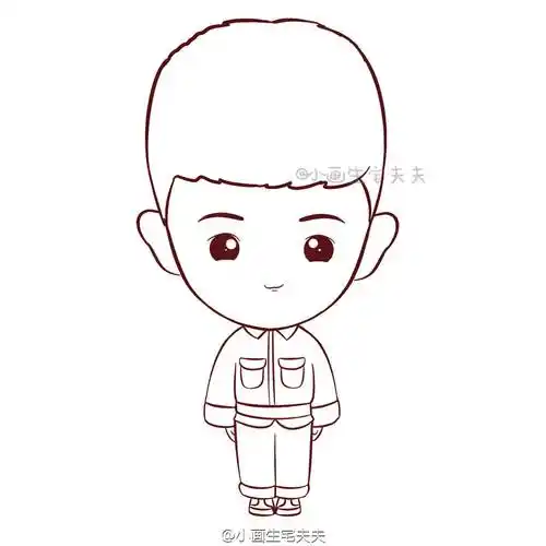 q版人物简笔画