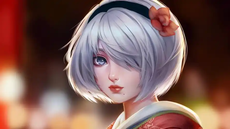 卡通动漫女生高清壁纸