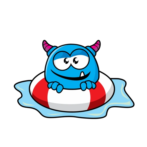 万圣节可爱插画小恶魔