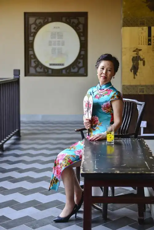 渝北老年大学2017年上期,时装班外出活动,第二场(旗袍秀)