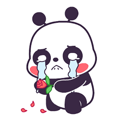 呆萌可爱萌萌熊微信七夕gif表情包图片_gif动态图_美桌图片库