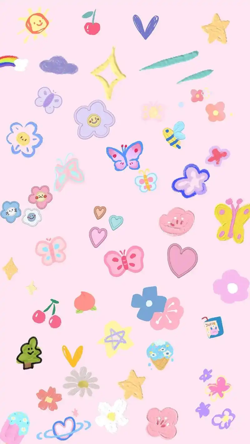 碎花壁纸背景来啦!#碎花#壁纸#可爱背景图 #女生背景图# - 抖音