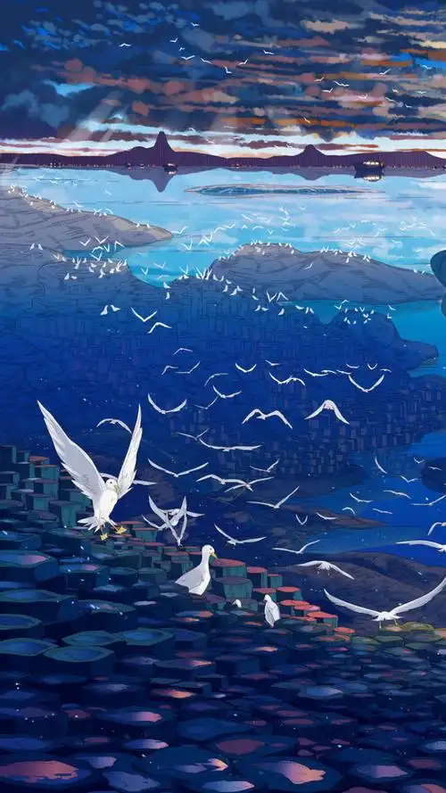 手绘小清新插画 #治愈系