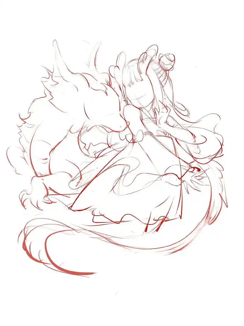 水个绘画过程吧～#抖音图文来了 #画 #绘画 #二次元  - 抖音