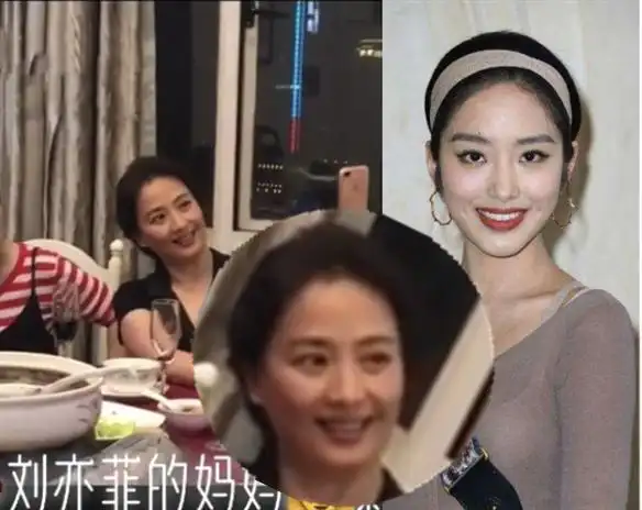 刘亦菲61岁妈妈现身聚餐气质不俗保养极佳撞脸27岁杨采钰