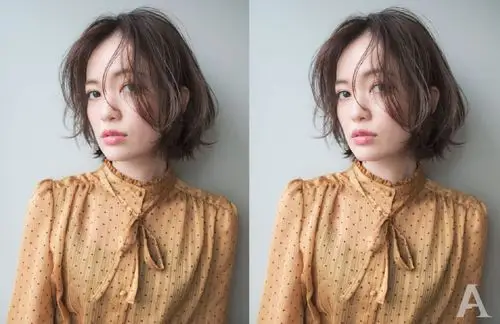 每周发型短发外翻刘海系列