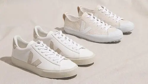 一周运动新品veja小白鞋联名中国设计师essentials推中帮网球鞋