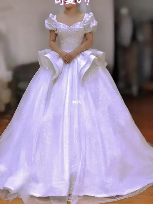 民国风复古婚纱金粉世家白秀珠婚纱