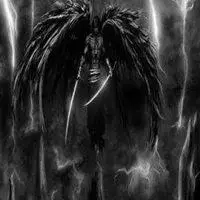 黑翼天使男生动漫头像_微信头像图片大全