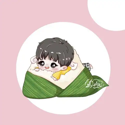 肖战画的端午粽子