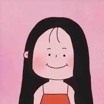 微信最可爱插画风动漫女生头像,卡通头像图片-回车桌面