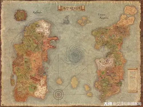 毕竟地图也能看出大_来自网易大神魔兽世界圈子_樱牧花道