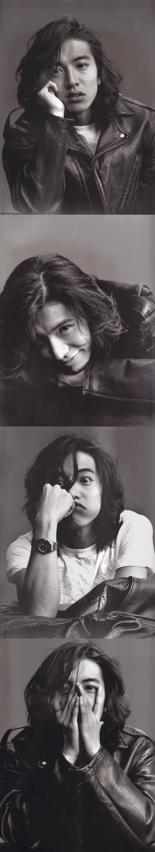 木村拓哉黑白写真集好有张力的写真