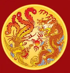 【psd】龙凤呈祥