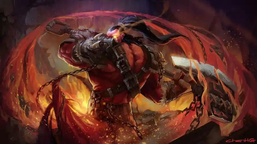 这波我很强2015年10月壁纸战狂战版小猫慎点