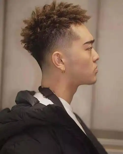 男生烫发发型图片(男生烫发发型图片欣赏)-天晟网