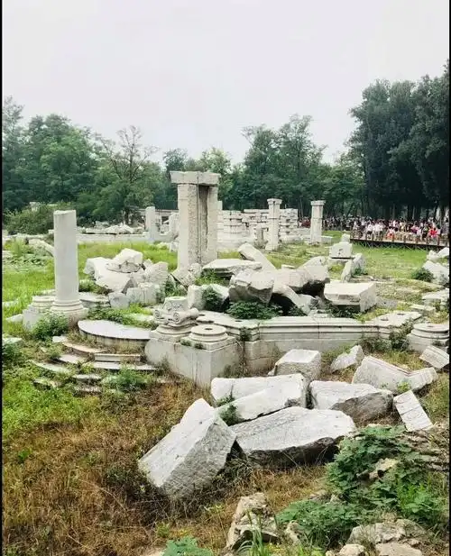 看到了英国首次曝光的圆明园被毁前的美丽照片,真的是让人赞叹不已