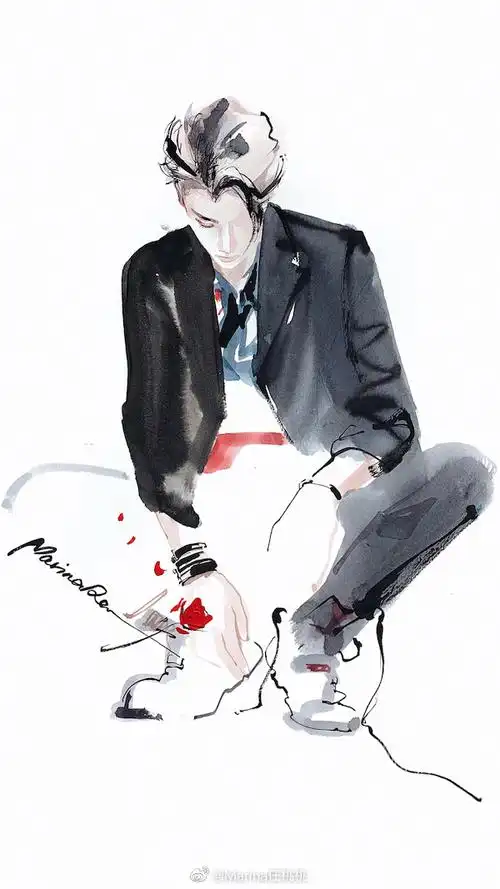 手绘王子异系列～ by.marina任桃桃