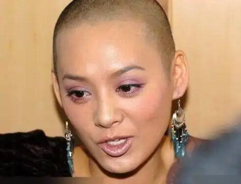 女星光头造型盘点 章子怡最科幻张雪迎五官清秀 - 星辰影院