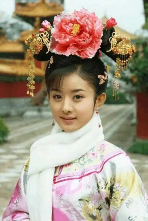 清宫剧里的女明星刘诗诗被博物馆当教科书展览