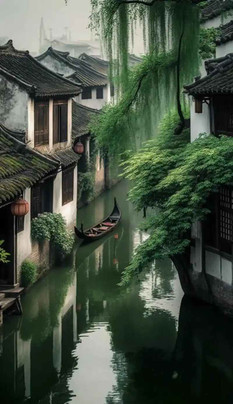 壁纸丨江南水乡.