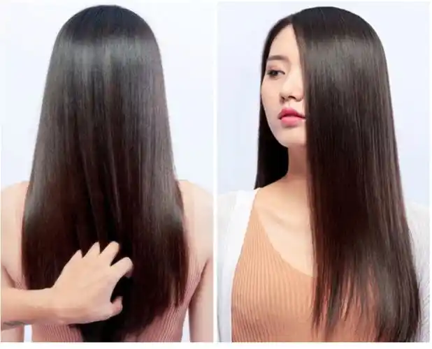 免拉免夹一梳直直发膏柔顺软化膏离子烫直发梳持久定型顺直膏1支一梳