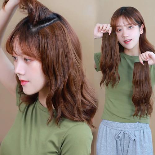 两夹螺旋卷发片假发垫增发量蓬松增加发量增发发片卷发发片轻薄女