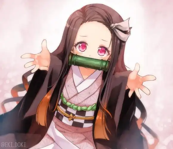 时而美丽大方,时而高贵冷艳鬼灭之刃灶门祢豆子外表越是可爱的女孩越