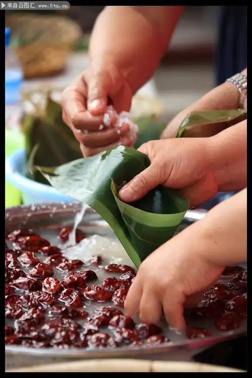 包粽子图片素材