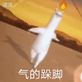 气的直跺脚表情包