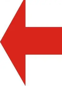 一个向上红色标识箭头矢量图_老年人物