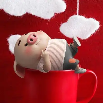 福猪:拜年咯!_微信头像_我要个性网