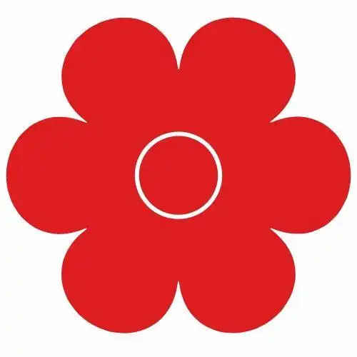 小红花怎么画 一朵小红花怎么画