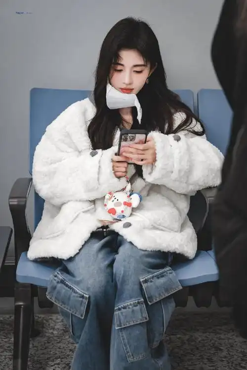 鞠婧祎##鞠婧祎机场