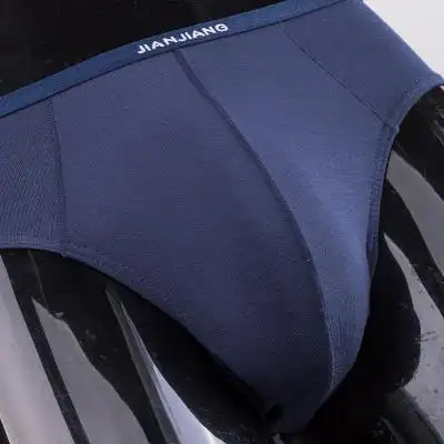 健将男士内裤三角裤莫代尔面料小性感凹凸低腰中腰冰丝青年短裤头