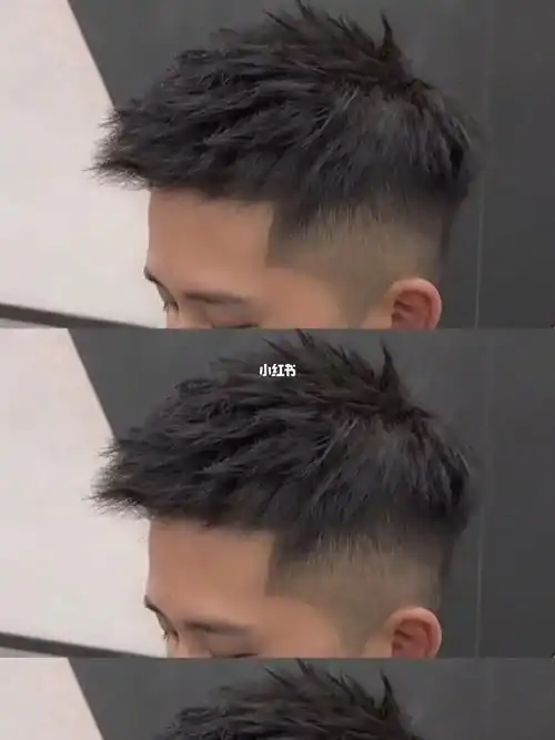 男孩子一定要尝试的发型钢夹飞机头