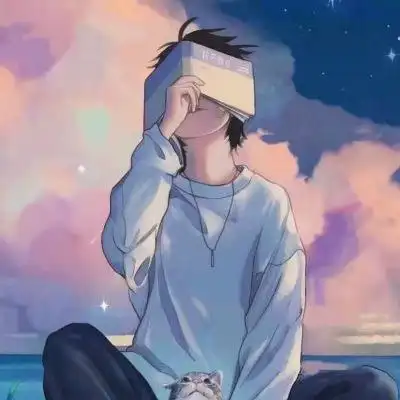 帅气青春暖男动漫文艺头像图片_男生动漫头像_头像屋