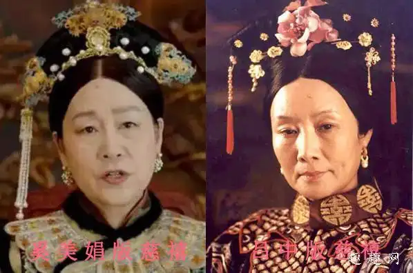 奚美娟和吕中很像(两人太像对比照)